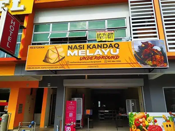 Nasi Kandaq Melayu Underground Cyberjaya - Gambar Restoran