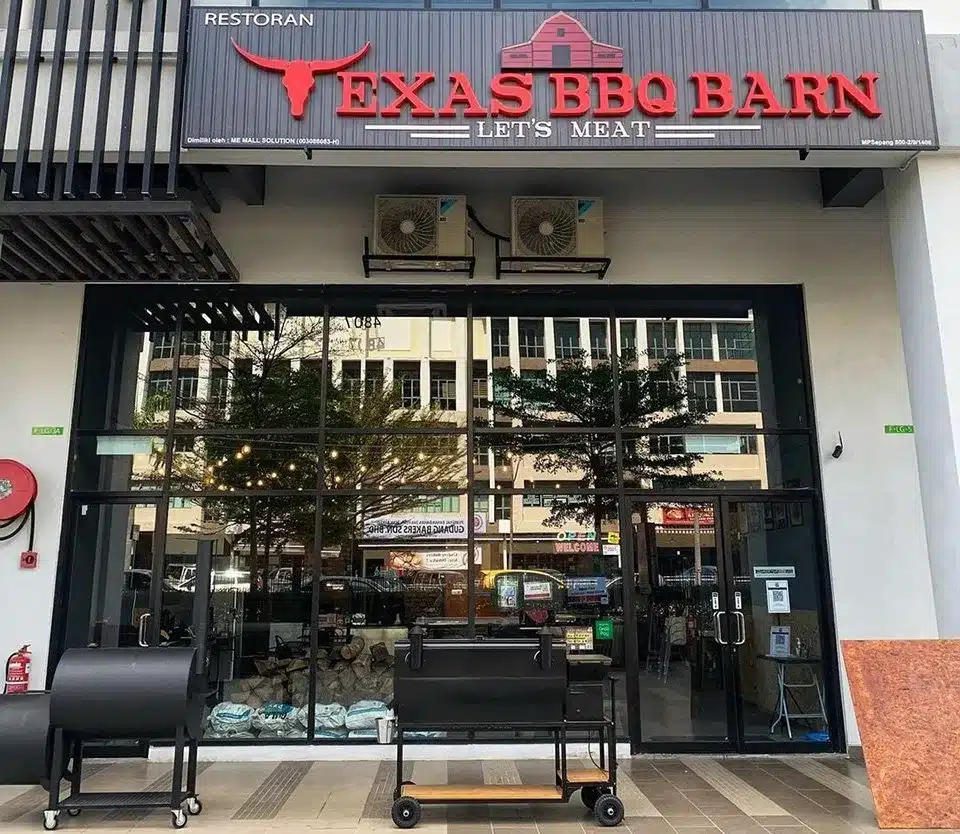 Texas BBQ Barn Cyberjaya Shop Front