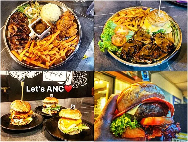 ANC Burger - Gambar Makanan